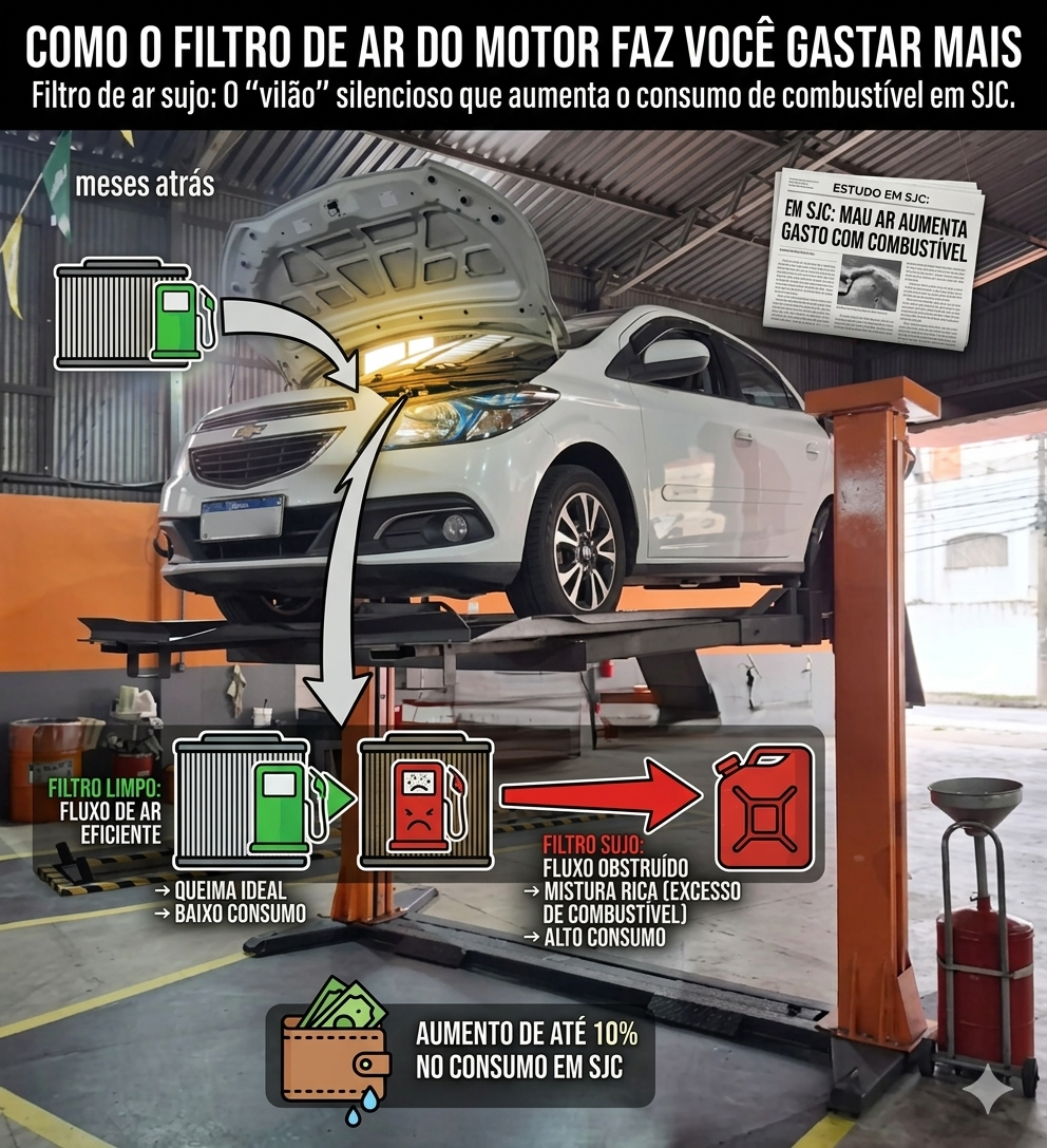 Filtro de Ar Motor